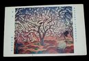 満谷國四郎　季花　帝國美術院第2回美術展覧会（絵葉書）1枚
