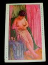 中澤弘光　ひやけ　帝國美術院第1回美術展覧会（絵葉書）1枚