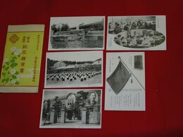 山口縣立山口高等女学校創立30周年記念（絵葉書）5枚