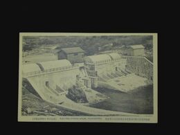 磐悌山背面小野川湖東電水力電気溜水工事水門（絵葉書）1枚