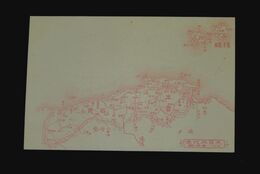 島根縣　大日本地図（絵葉書）1枚