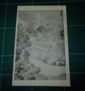 丸田竹濤　朝　帝國美術院第一回美術展覧会（絵葉書）1枚