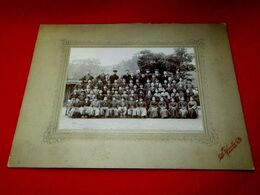 古写真　尋常高等小学校卒業卒業生一同　伊予今治米二廣田写真館