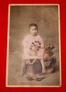 子ども　稚児　彩色（絵葉書）1枚