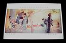 廣田百豊　山中の湯　第8回文部省美術展覧会（絵葉書）1枚
