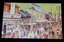 横浜　伊勢左木町通（絵葉書）1枚