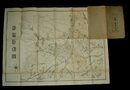 甲府市学事一覧表　甲府市全図　54×77cm　昭和13年4月