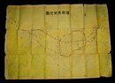福岡市街地図　54×77cm　昭和10年