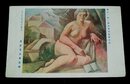 黒田重太郎　マドレーヌ、ルパンチン　第11回二科美術展覧会（絵葉書）1枚