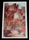 田中頼璋　盍簪　第8回文部省美術展覧会（絵葉書）1枚