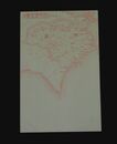 徳島縣　大日本地図（絵葉書）1枚