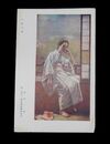 湯浅一郎　つれづれ　第14回二科美術展覧会（絵葉書）1枚