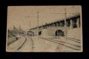 三井三池港貯炭トンネル（絵葉書）1枚