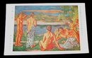 斎藤與里　水郷の夏　帝國美術院第8回美術展覧会（絵葉書）1枚