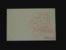 群馬縣　大日本地図（絵葉書）1枚