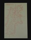 長野縣　大日本地図（絵葉書）1枚