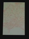 岡山縣　大日本地図（絵葉書）1枚