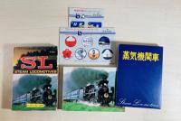 蒸気機関車　豪華写真カード集 解説つき