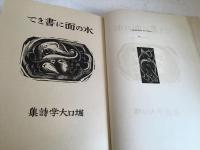 水の面に書きて : 詩集
