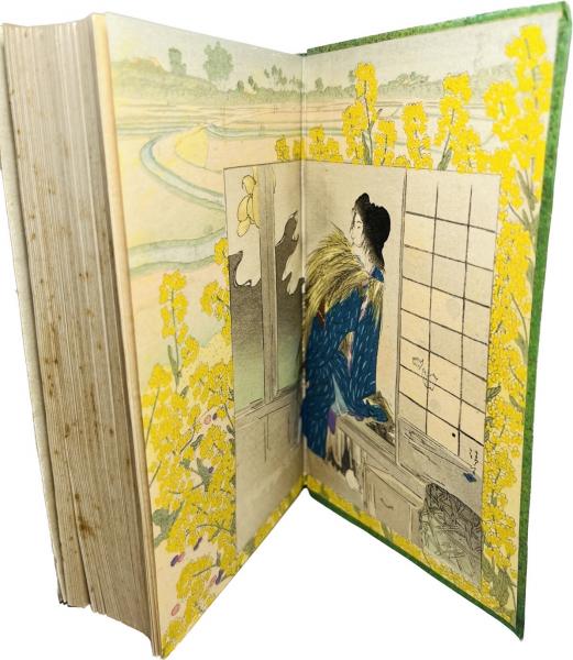 Amazon.co.jp: 泉鏡花 紅梅集 初版 装幀/小村雪岱 多色刷木版画