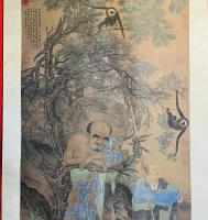 劉松年：羅漢図