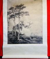呉鎮：洞庭漁隠図
