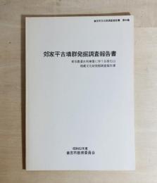 郊家平古墳群発掘調査報告書