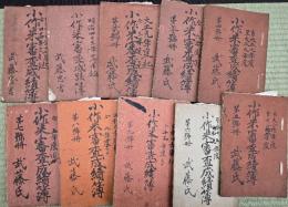 熊本県菊池郡水源村大字原武藤家農業関係台帳類