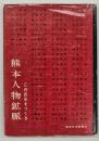 熊本人物鉱脈 : この百年をつくる