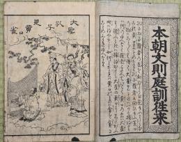 本朝文則庭訓往来　蔦屋重三郎版