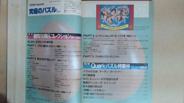 芦ヶ原伸之の究極のパズル クォーク・スペシャル(芦ヶ原伸之) / 古本