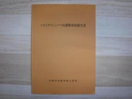 ニセイカウシュッペ山遭難事故報告書　追悼集