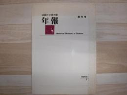 浦幌町立博物館年報　創刊号