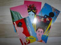 江戸川乱歩全集刊行記念　横尾忠則イラストカード5枚