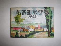 名寄町勢要覧　1952