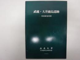武蔵・大井鹿島遺跡 : 発掘調査概要