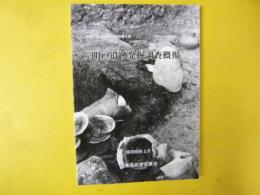 福島県立博物館調査報告第8集　明戸遺跡発掘調査概報