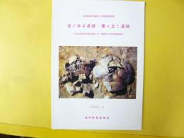 鷲ノ木４遺跡・栗ケ丘１遺跡　茅部郡森町埋蔵文化財調査報告