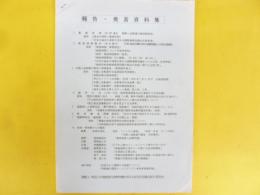 報告・発言資料集