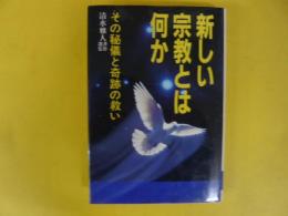 新しい宗教とは何か　その秘儀と奇跡の救い　〈清水雅人著作選集〉