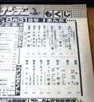 週刊少年サンデー　昭和55年36号（8月31日号）