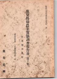 鹿児島県農業実態調査報告書 第2集 肝属郡串良町