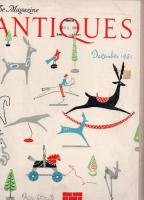 The Magazine ANTIQUES 1951年 Jul～Dec 6冊 合本製本【海外図書館除籍本】