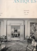 The Magazine ANTIQUES 1961年 Jan～June 6冊 合本製本【海外図書館除籍本】