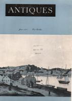 The Magazine ANTIQUES 1961年 Jan～June 6冊 合本製本【海外図書館除籍本】