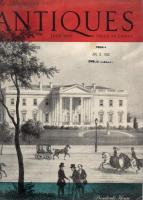 The Magazine ANTIQUES 1952年 July～Dec 6冊 合本製本【海外図書館除籍本】