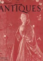 The Magazine ANTIQUES 1944年 July～Dec 6冊 合本製本【海外図書館除籍本】