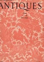 The Magazine ANTIQUES 1944年 Jan～June 6冊 合本製本【海外図書館除籍本】