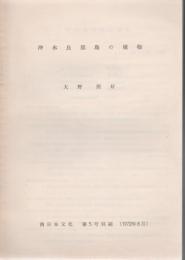 沖永良部島の植物 南日本文化第5号別刷 1972年10月