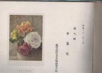 鹿児島県立大島高等学校 卒業アルバム 昭和32年 第8回卒業生